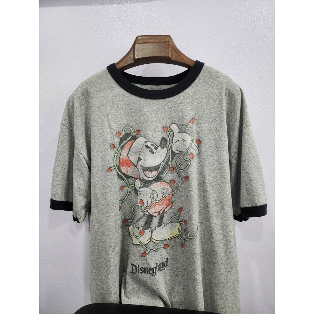 Mickey Mouse Christmas Ringer T-Shirt
